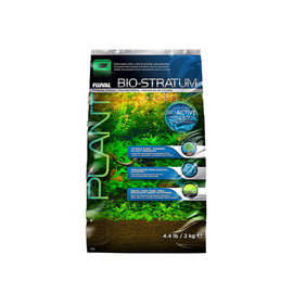 Fluval Bio-Stratum Volcanic Aquarium Soil - Powder Format - 4.4 kg (8.8 lb)