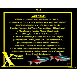 Xtreme Aquatic Foods NICE 1.5mm Slow-Sinking