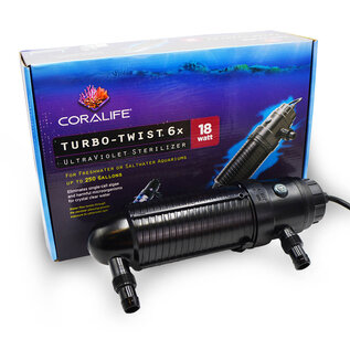 Coralife Coralife UV Sterilizer Turbo Twist 6X 18W