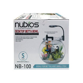 NUBIOS Desktop Betta Bowl Kit 4L