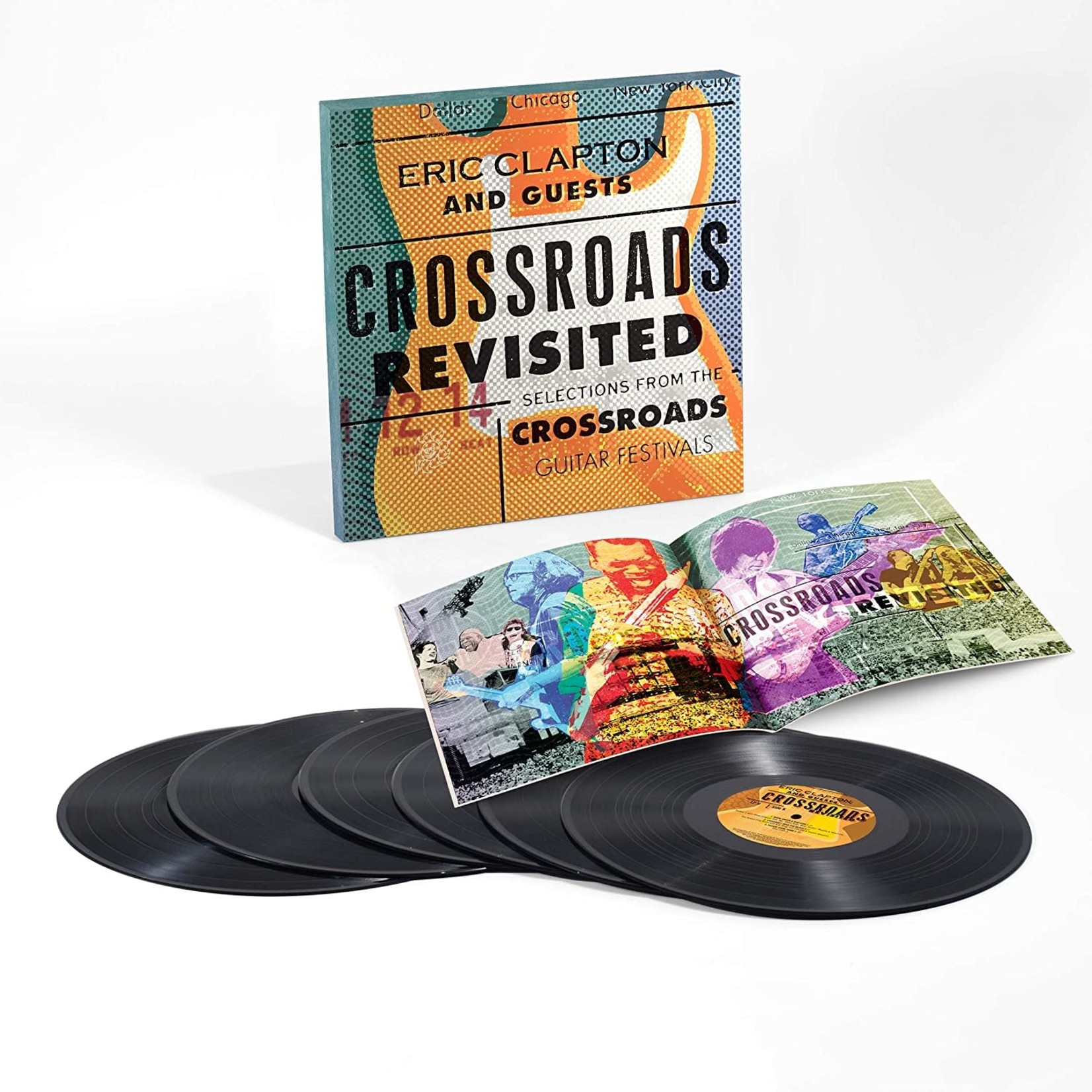 ERIC CLAPTON CROSSROADS REVISITED: SELECTIONS FROM THE GUITAR FESTIVALS (6 LP)