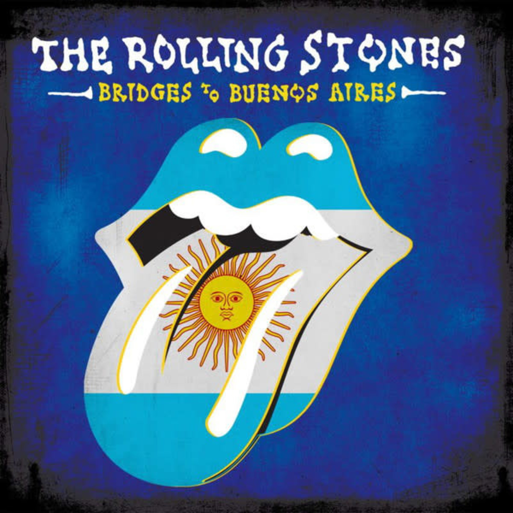 Rolling Stones Bridges To Buenos Aires Limited Edition Blue 3lp Archtop Vinyl Shop