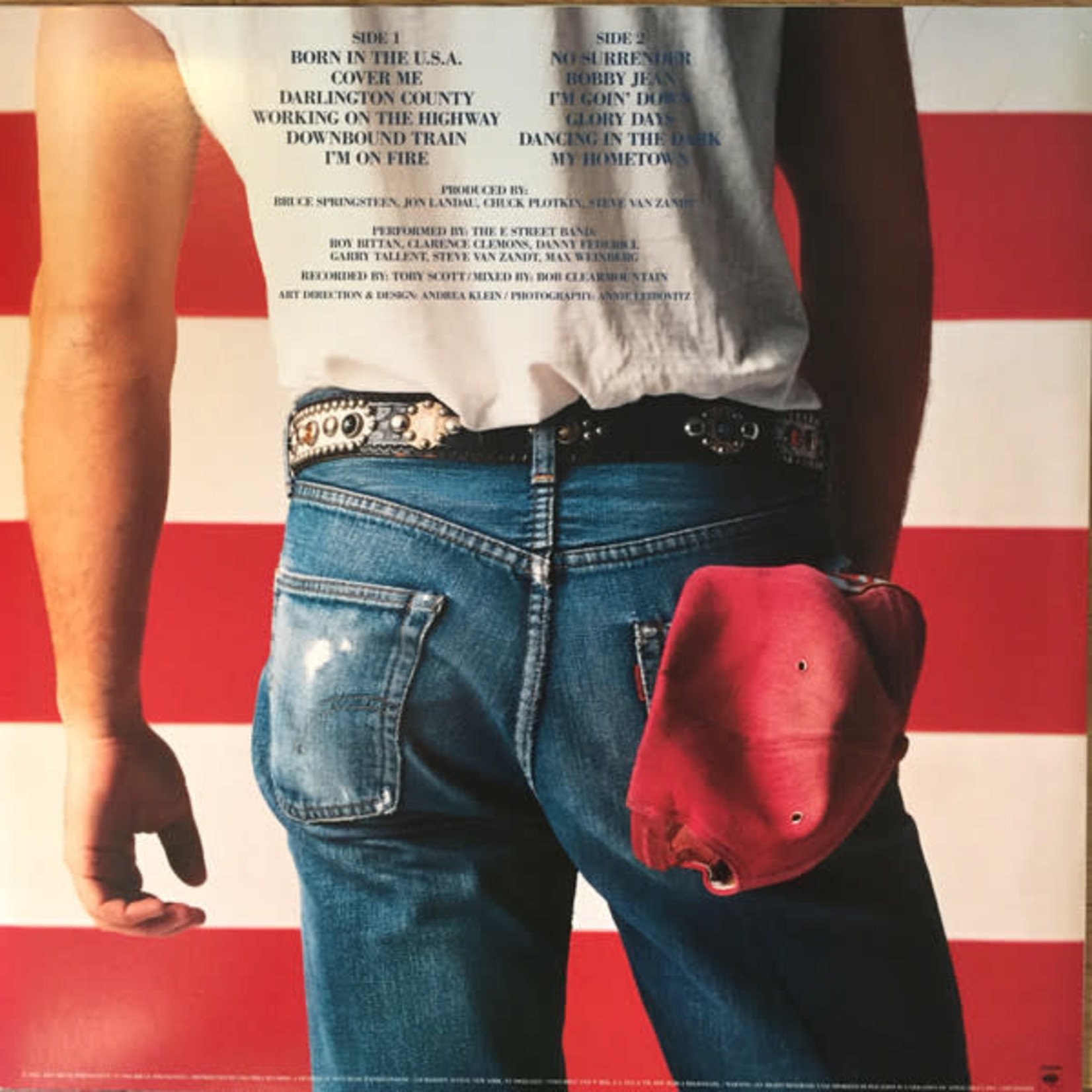 BRUCE SPRINGSTEEN & THE E STREET BAND BORN IN THE U.S.A. (REMASTERED) LP