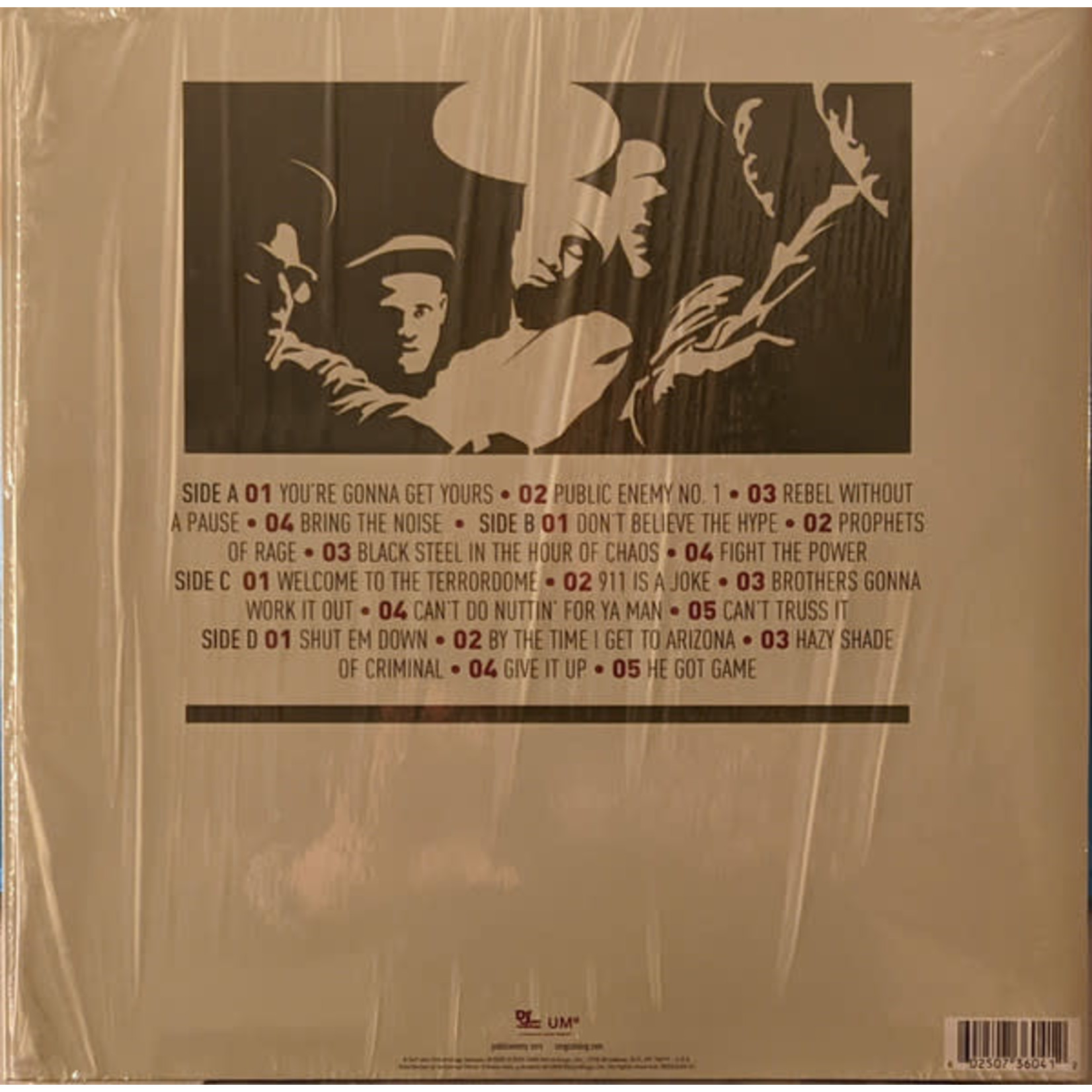 PUBLIC ENEMY BF20 - POWER TO THE PEOPLE AND THE BEATS (EX 2LP)