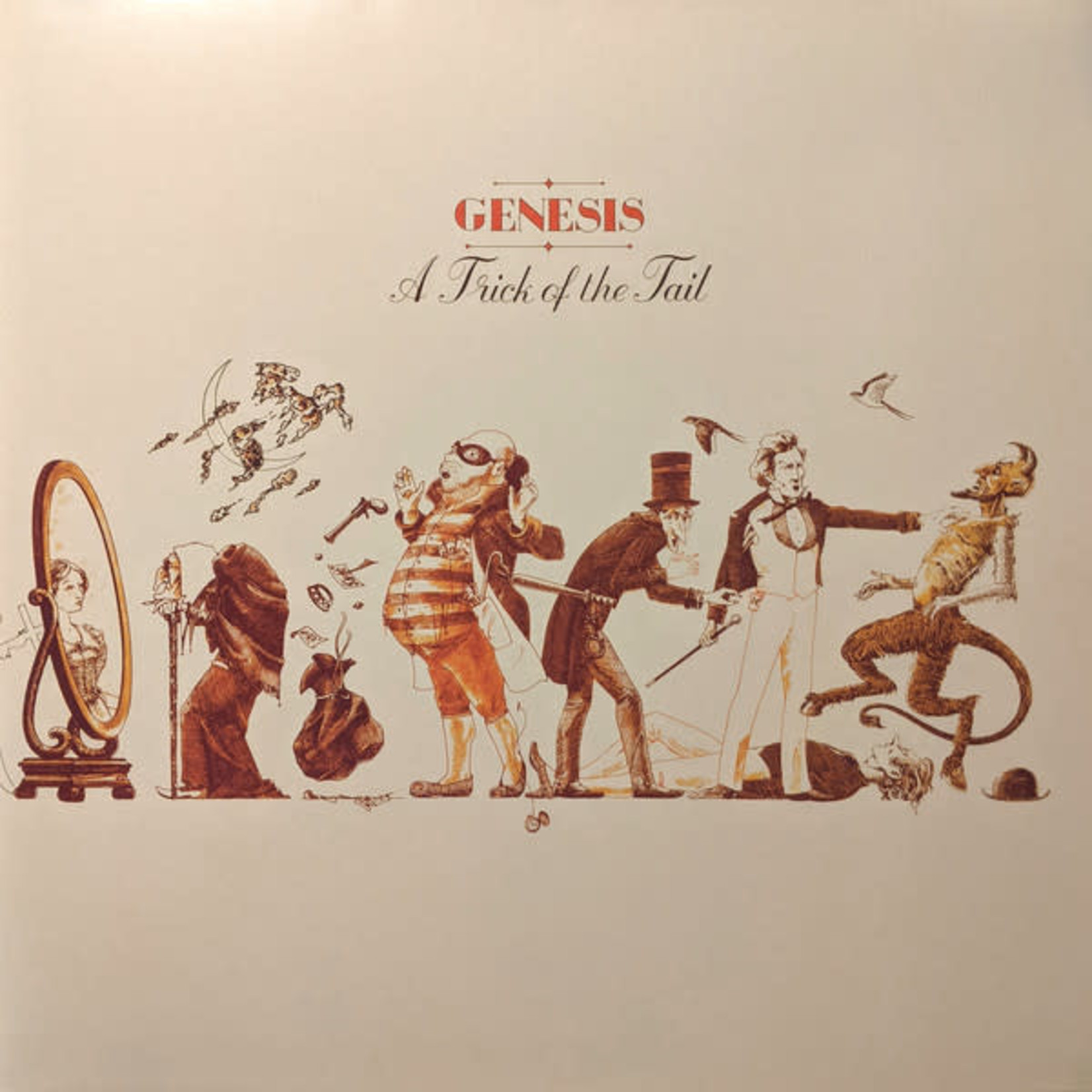 GENESIS A TRICK OF THE TAIL (EASTER YELLOW LP)