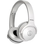 AUDIO-TECHNICA ATH-S220BTWH WIRELESS ON-EAR HEADPHONES - WHITE
