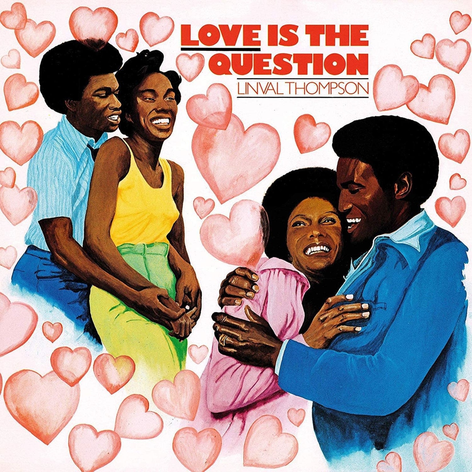 LINVAL THOMPSON LOVE IS THE QUESTION  LP