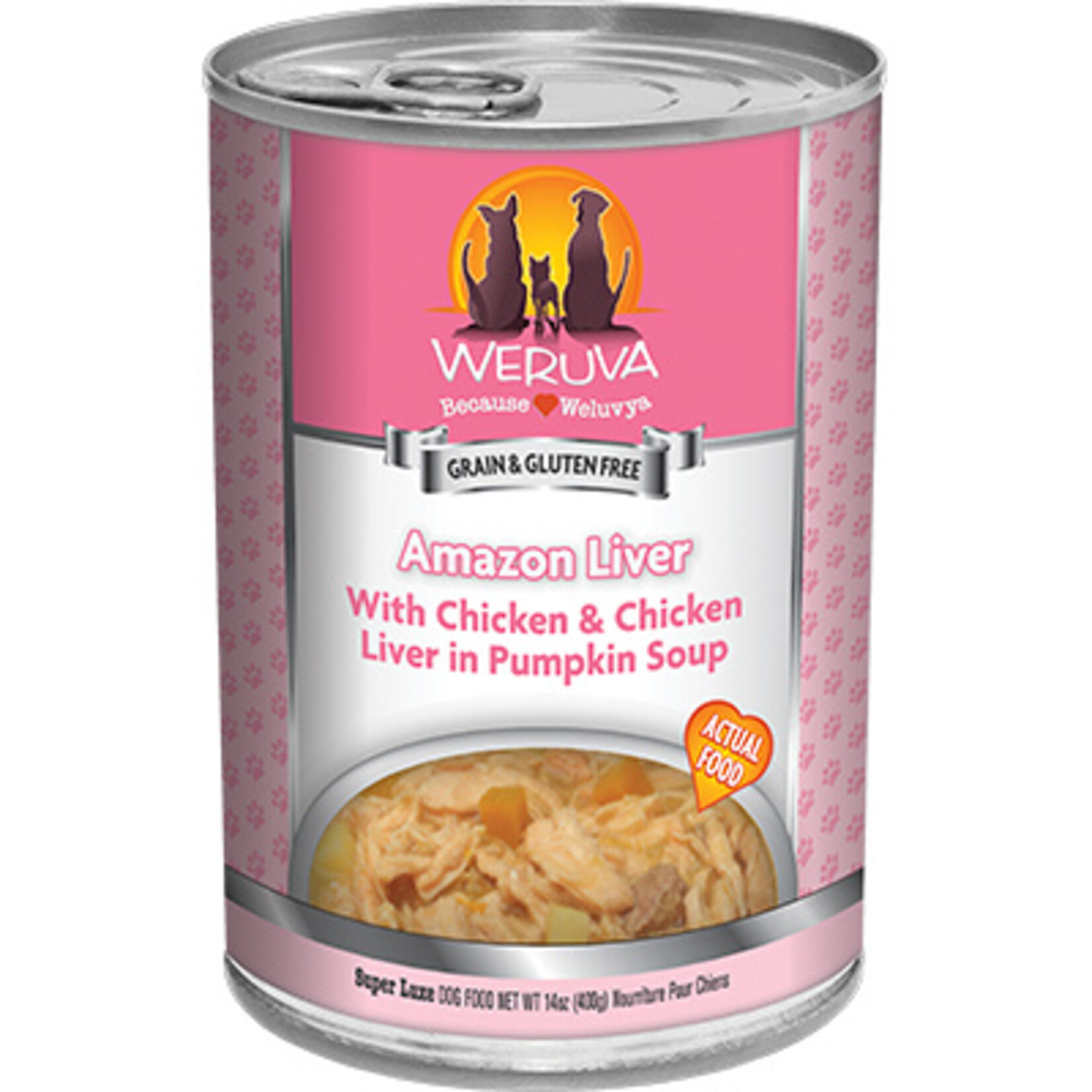 Weruva Weruva Dog Amazon Livin' 14oz 12ct