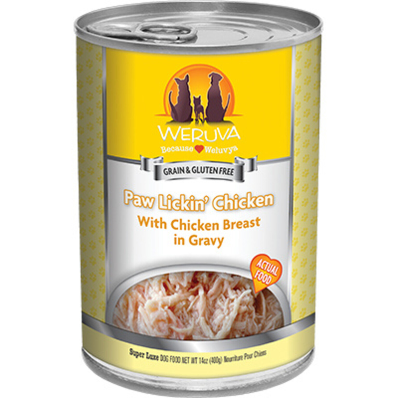 Weruva Weruva Dog Paw Lickin' Chicken 14oz 12ct