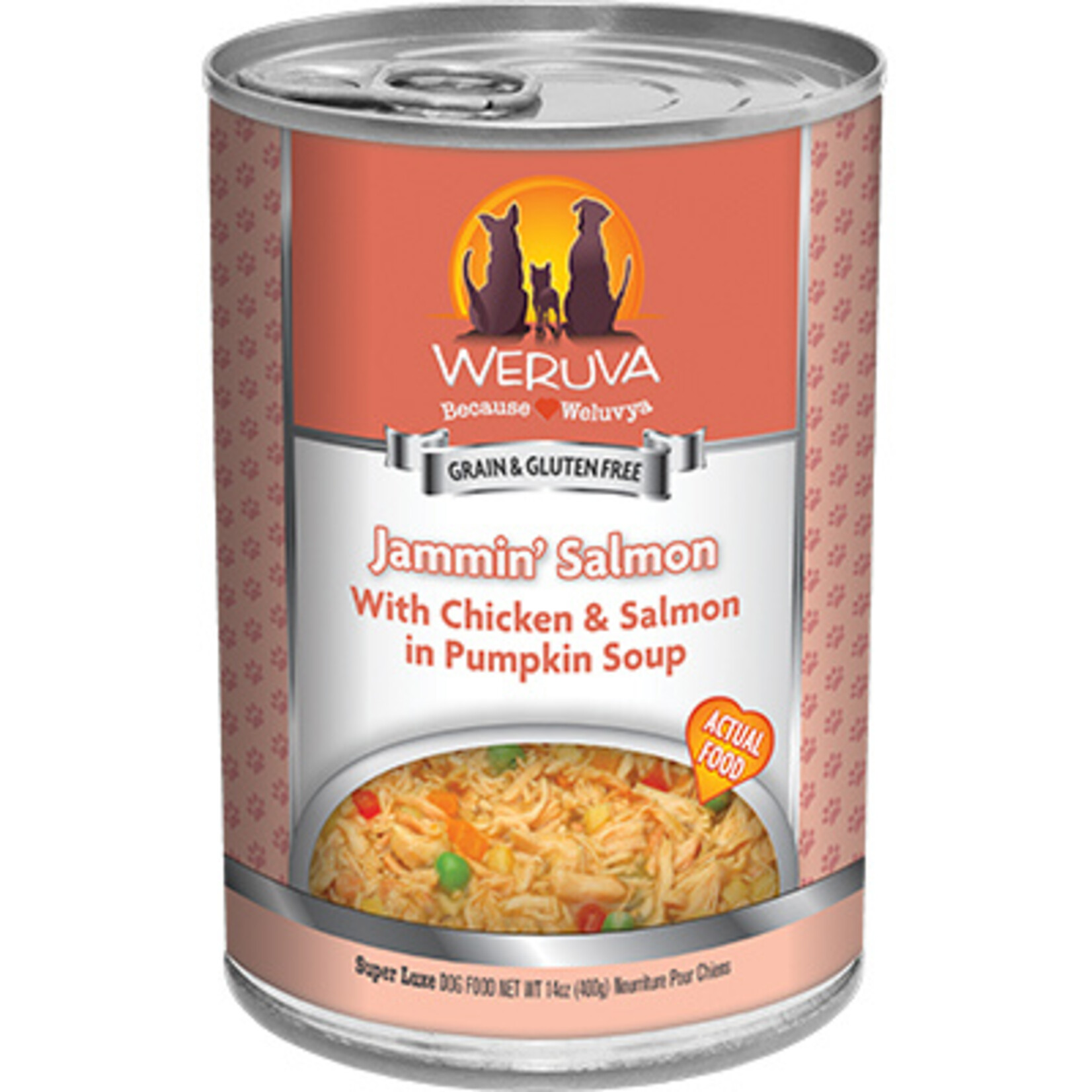 Weruva Weruva Dog Jammin' Salmon 14oz 12ct