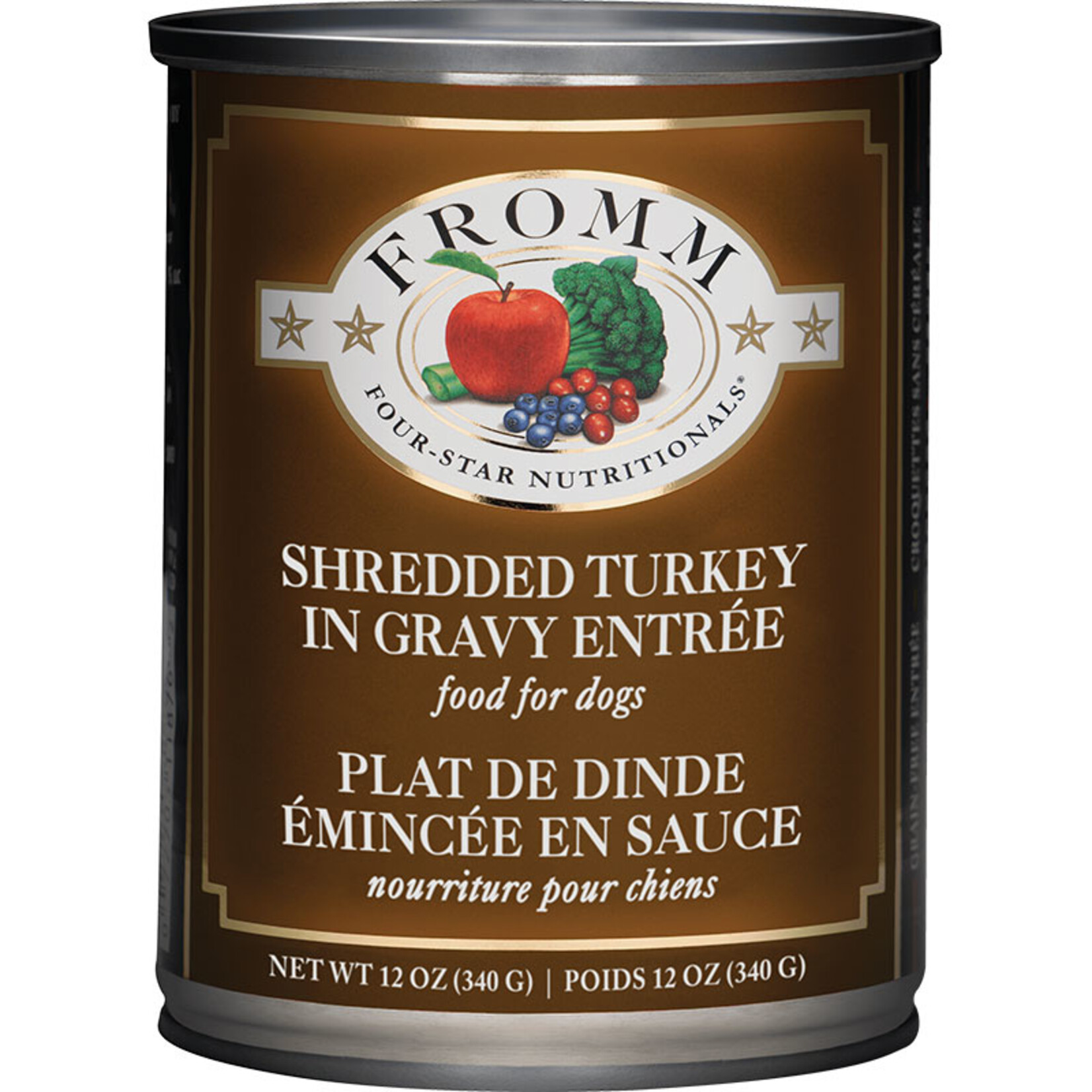 Fromm Fromm Four Star Shredded Turkey in Gravy Entree 12oz