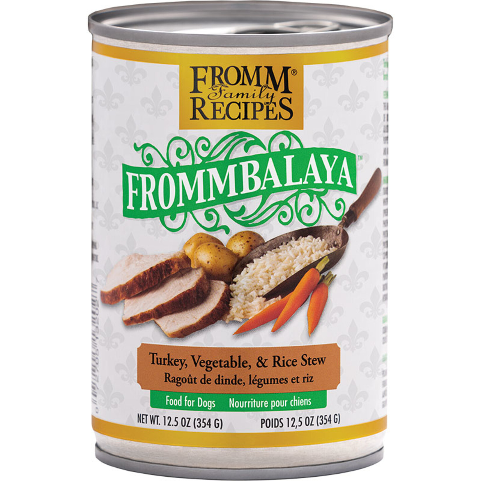 Fromm Fromm Frommbalaya Turkey/Veg/Rice Can 12.5oz