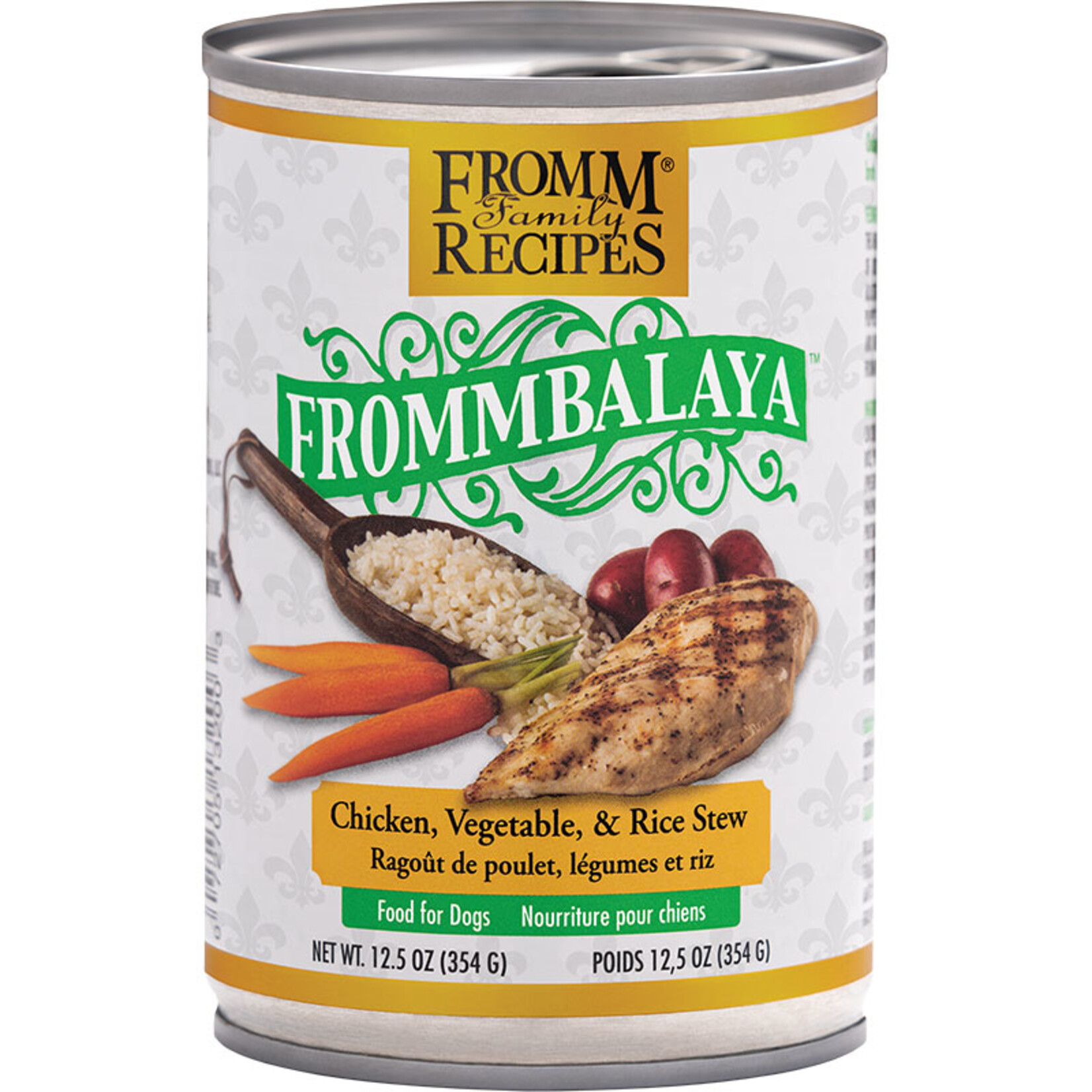 Fromm Fromm Frommbalaya Chicken/Veg/Rice Can 12.5oz