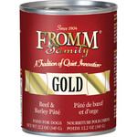 Fromm Fromm Pate Beef & Barley Can 12.2oz