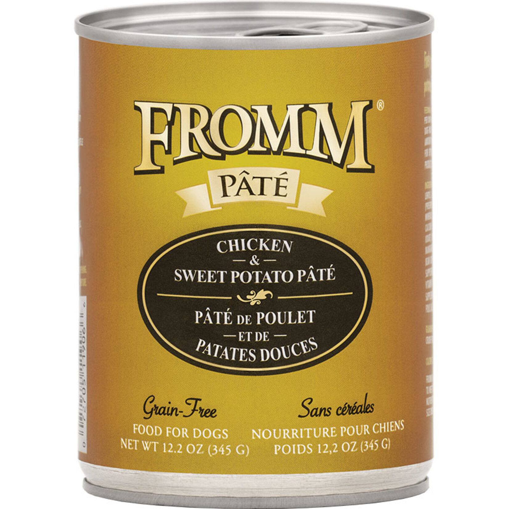 Fromm Fromm Pate Chicken & Sweet Potato Can 12.2oz