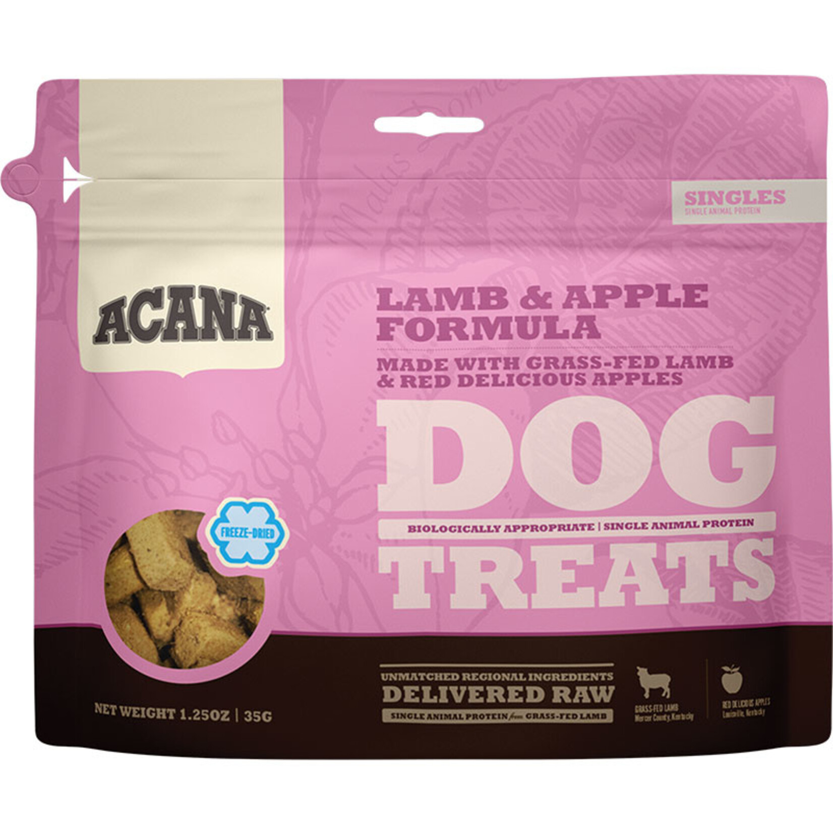 Acana ACA Acana Singles Lamb & Apple Treats 3.25oz