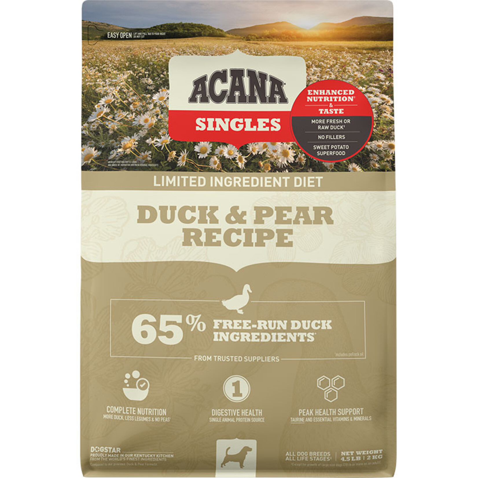 Acana Acana Singles Duck & Pear 4.5lb