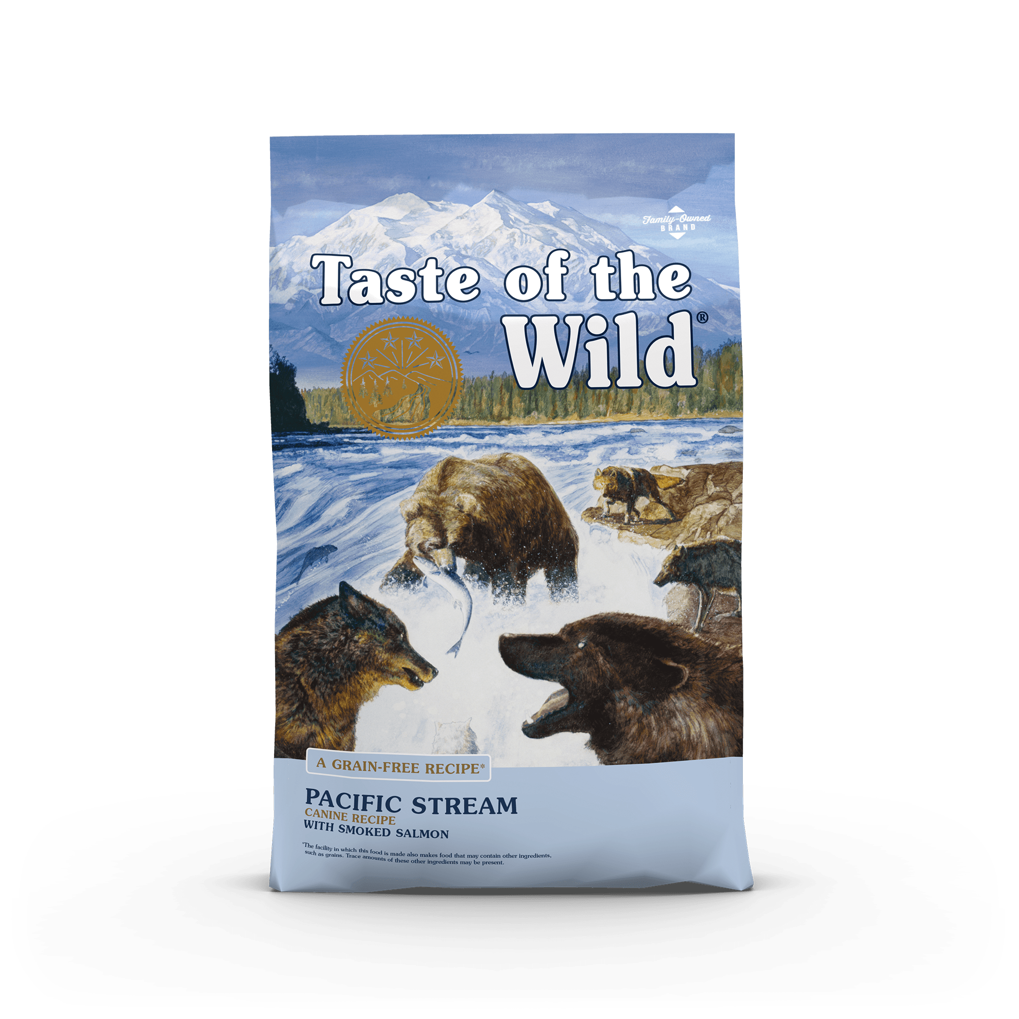 28lb Taste of The Wild Pacific Stream - Long Dog Fat Cat