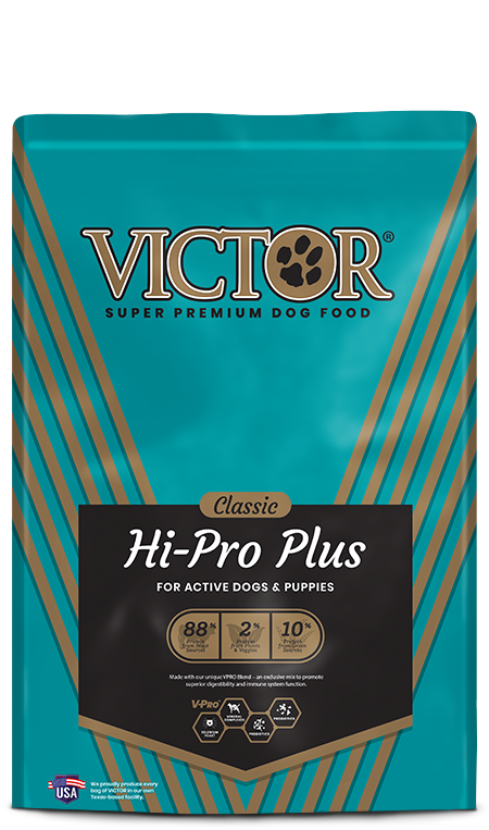40lb Victor High Pro Plus Active - Long Dog Fat Cat