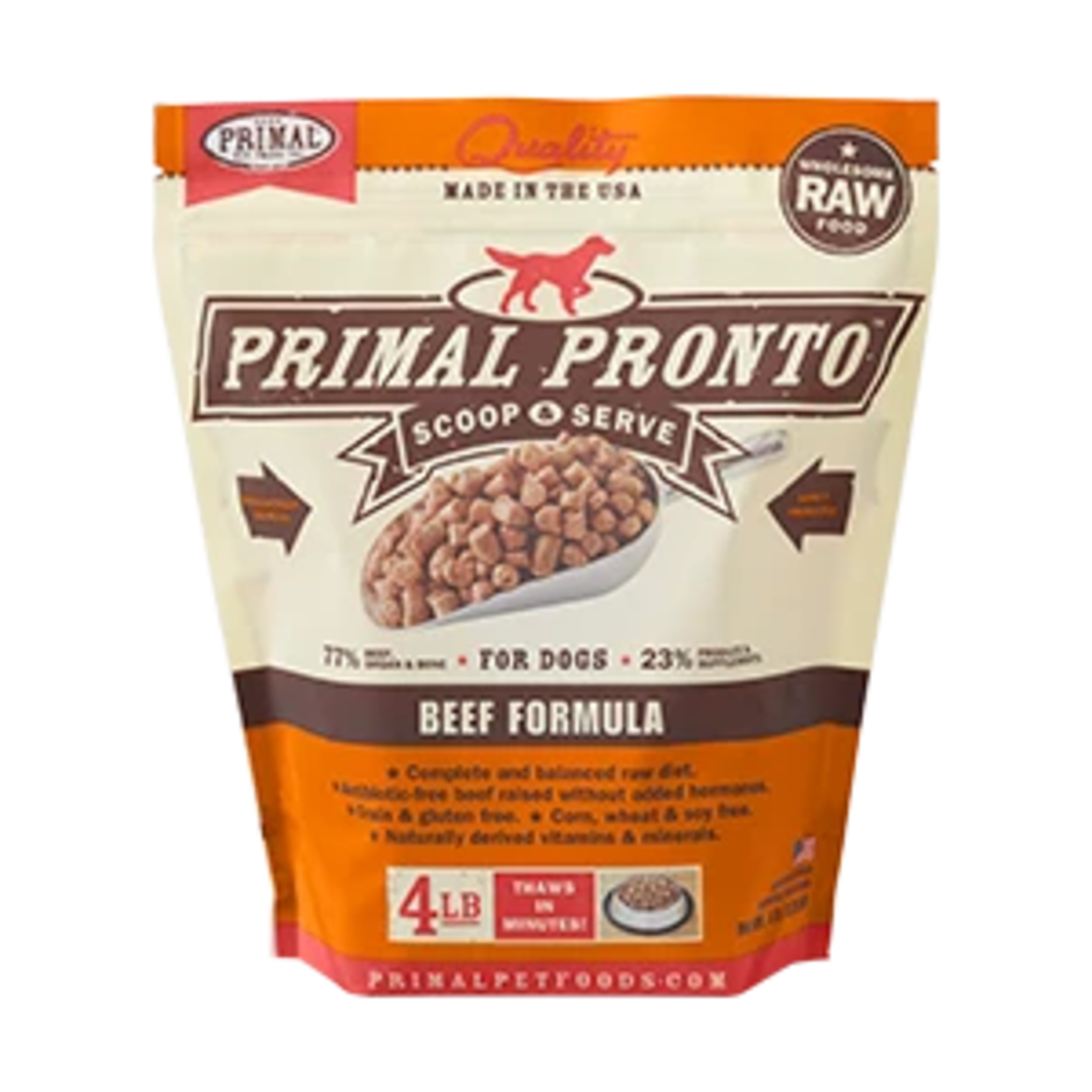 Primal Primal Pronto Beef 4lb