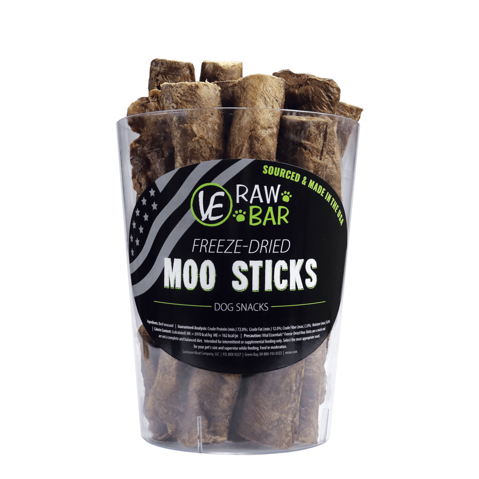 Vital Essentials Vital Essentials BULK Freeze Dried Moo Stick (20)