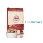 Steve's Real Food Steves Real Food Frozen Beef Nuggets 5lb