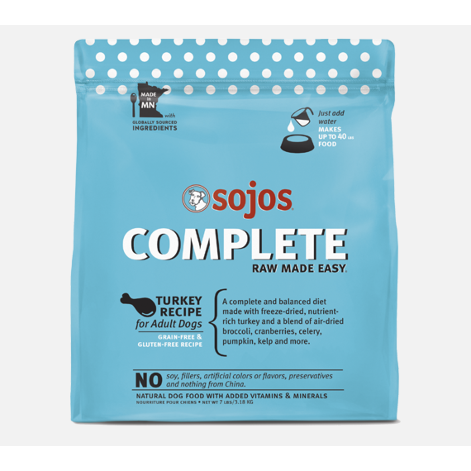 Sojo's Sojos Complete Turkey Recipe 7lb