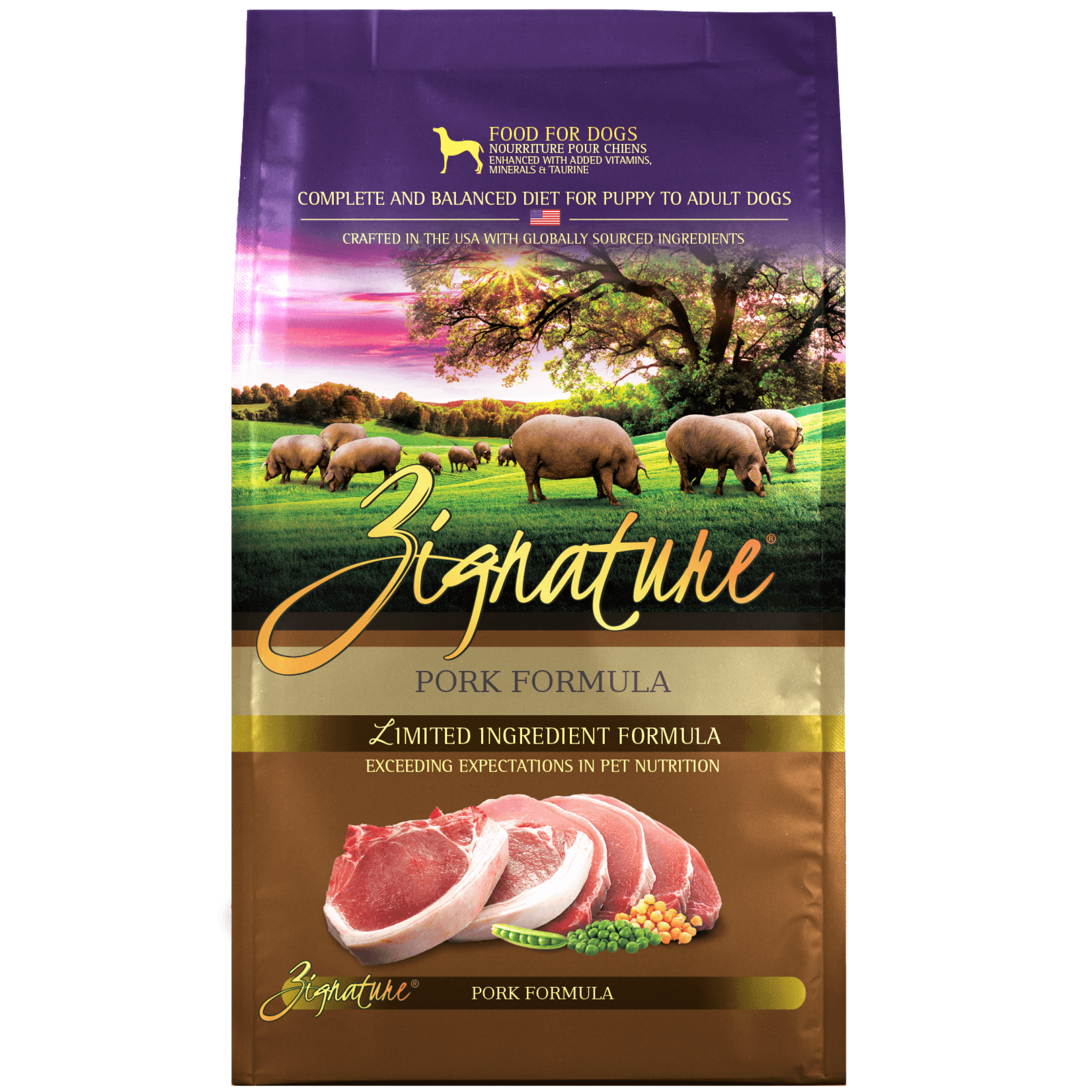 Zignature Zignature Pork 25lb