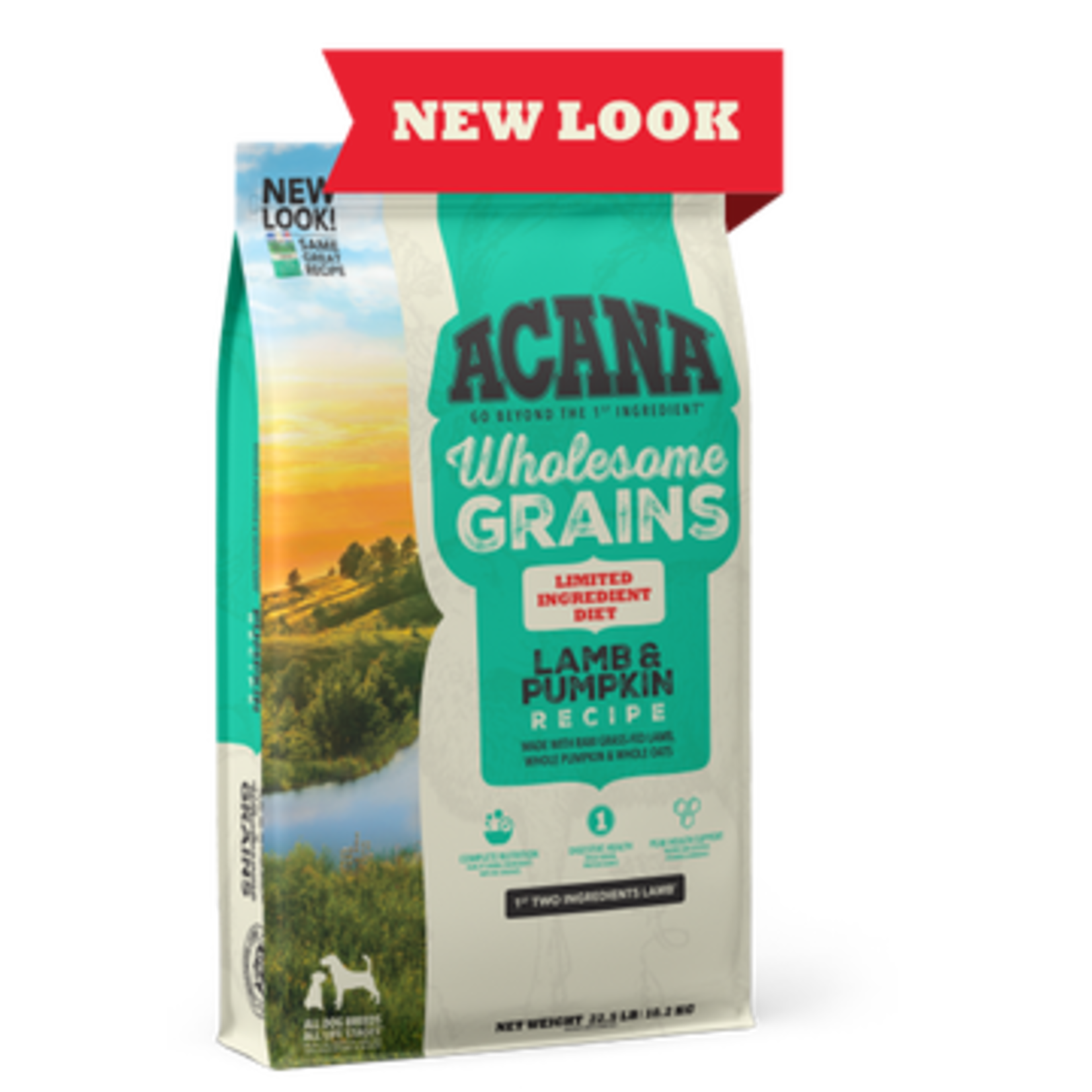 Acana Acana Wholesome Grain Lamb & Pumpkin 22.5lb