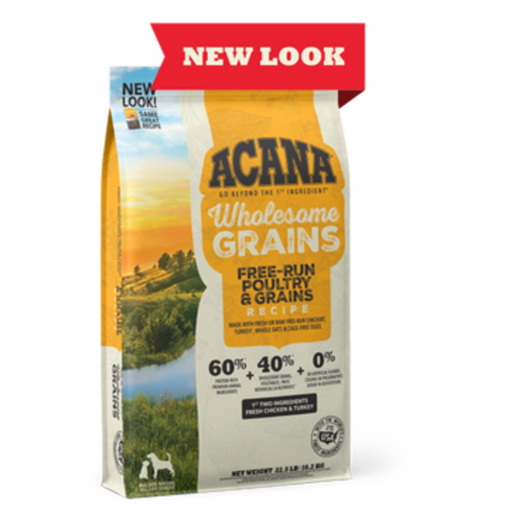 Acana ACA Acana Wholesome Grain Heritage Free Run Poultry 4lb