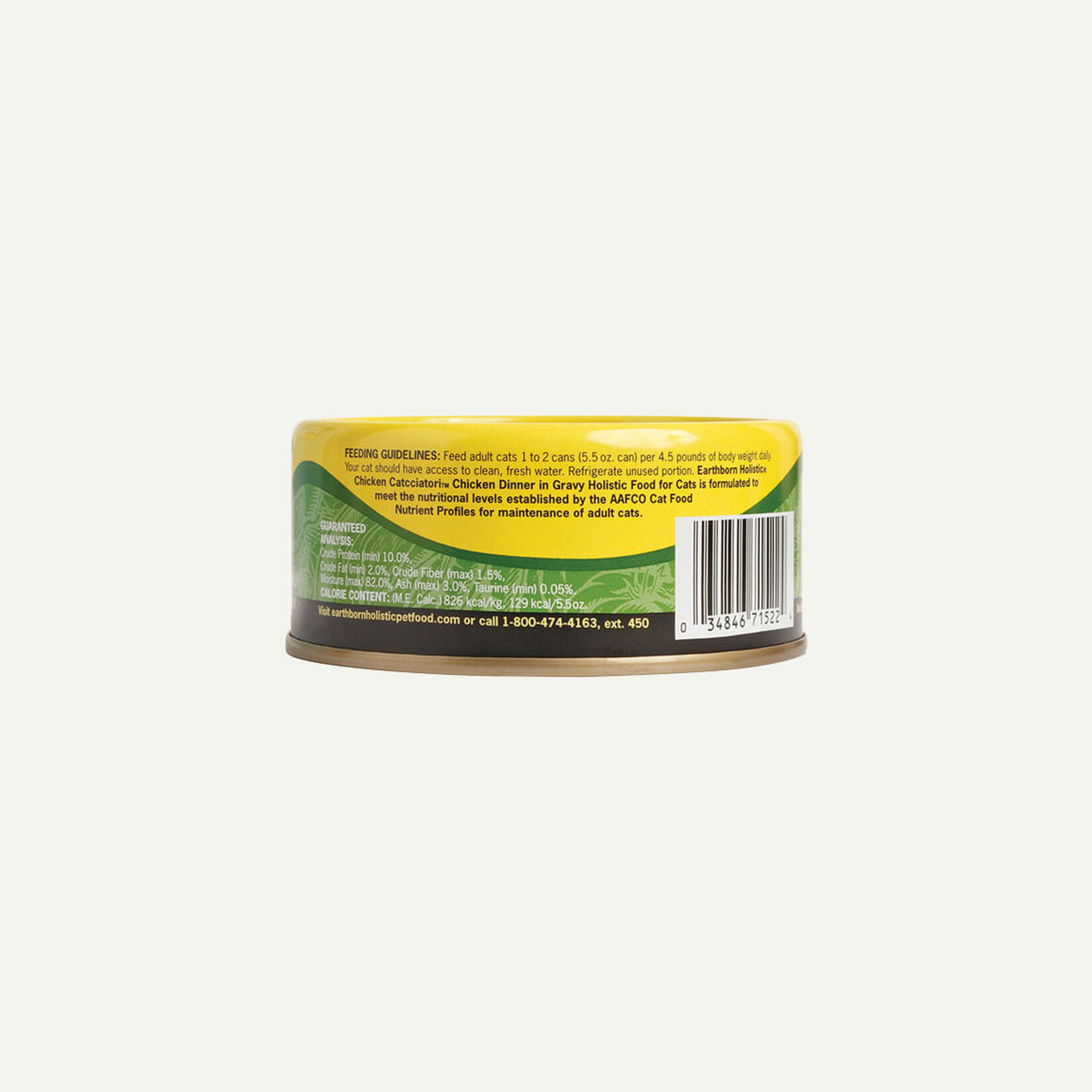 Earthborn Holistic Earthborn Chicken Catcciatori GF Cat Can 5.5oz 24/cs