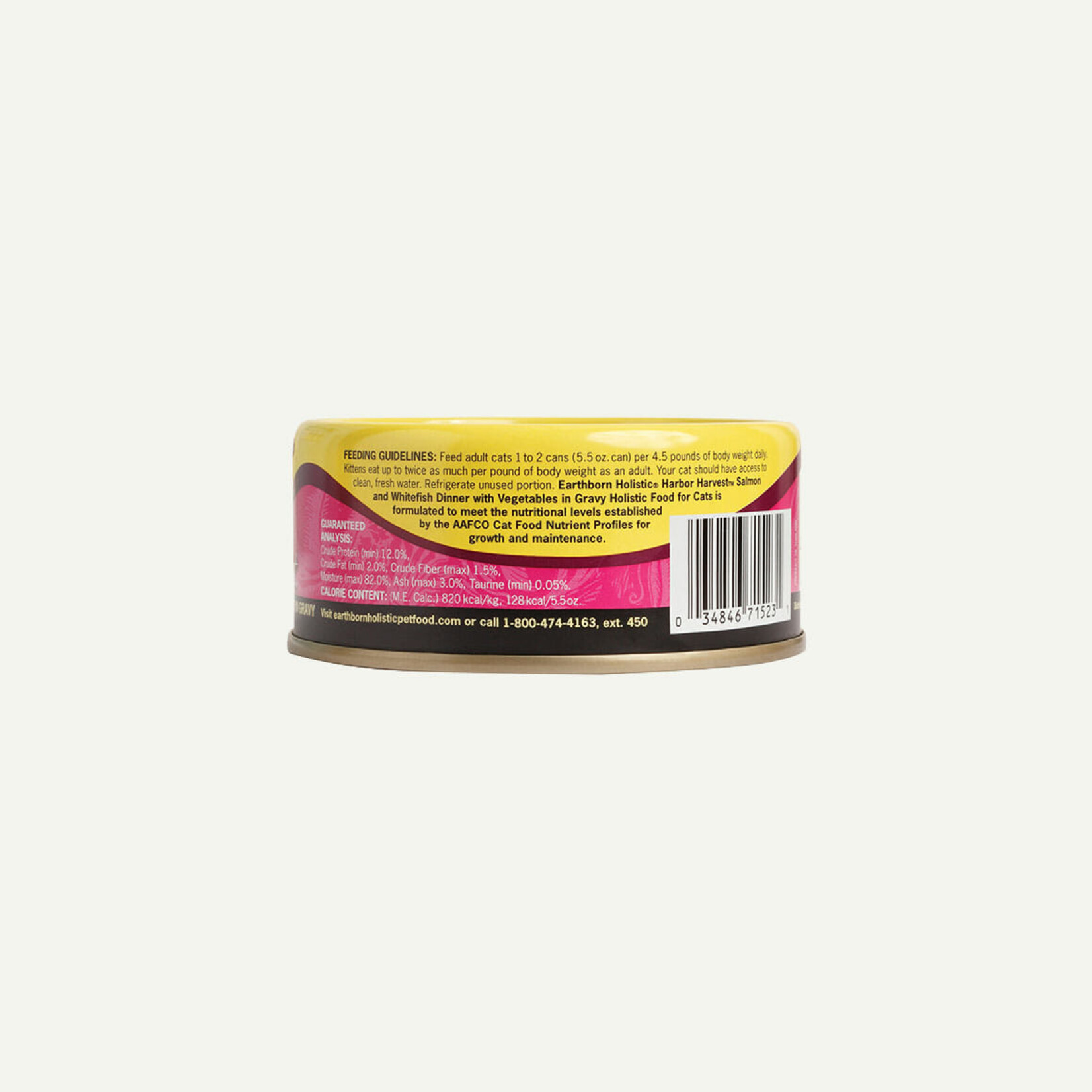Earthborn Holistic Earthborn Harbor Harvest GF Can Cat 5.5oz 24/cs