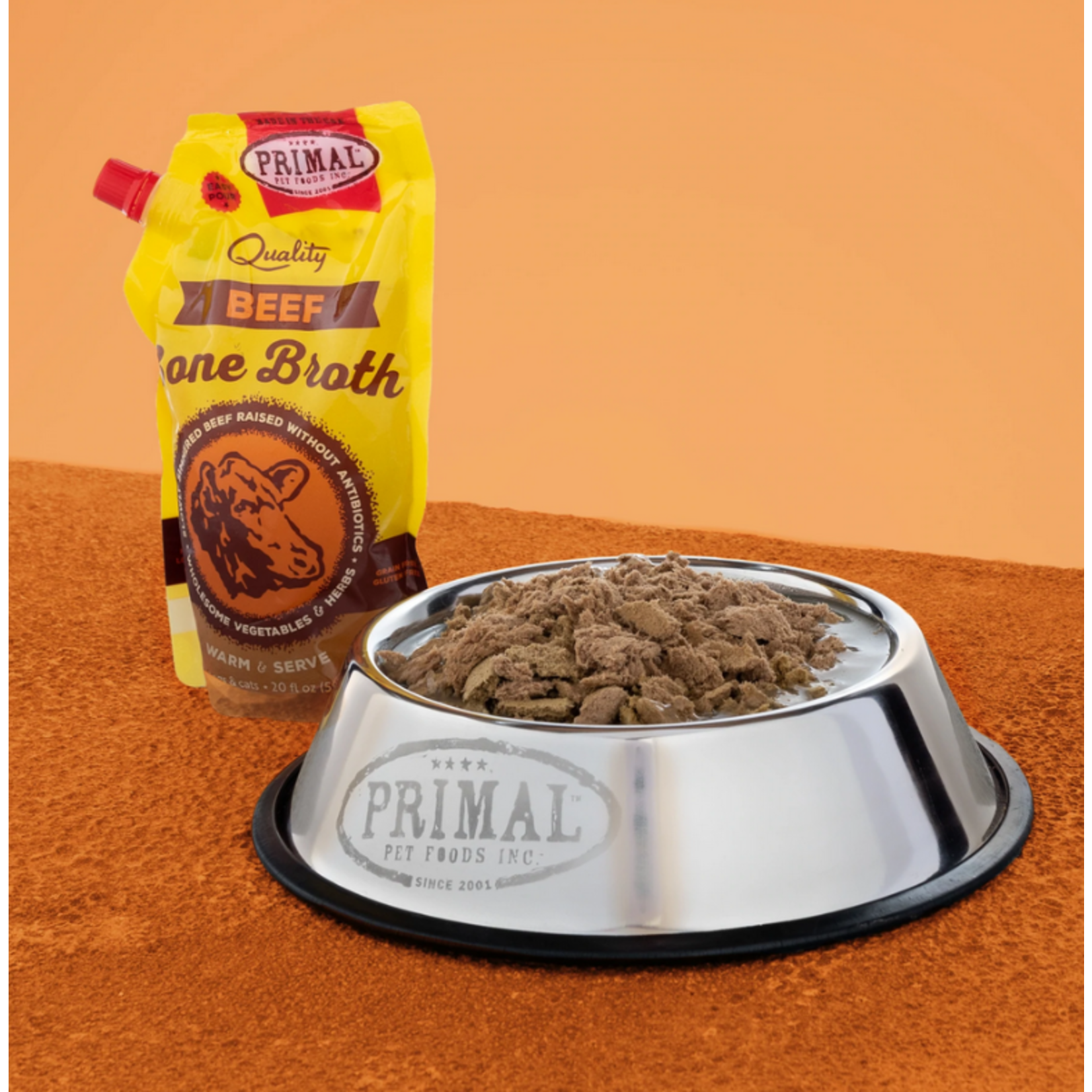 Primal Primal Frozen Bone Broth Beef