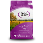 NutriSource Nutri Source Large Breed Puppy Chicken & Rice 15lb