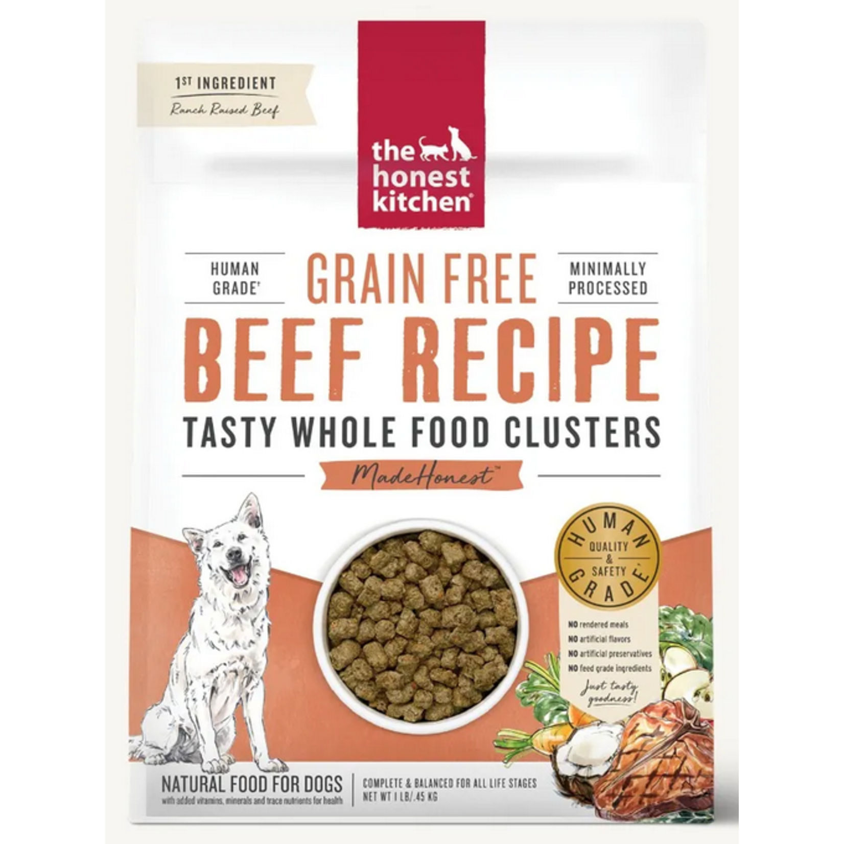 Honest Kitchen Honest Kitchen Clusters Grain Free Beef Recipe 20lb