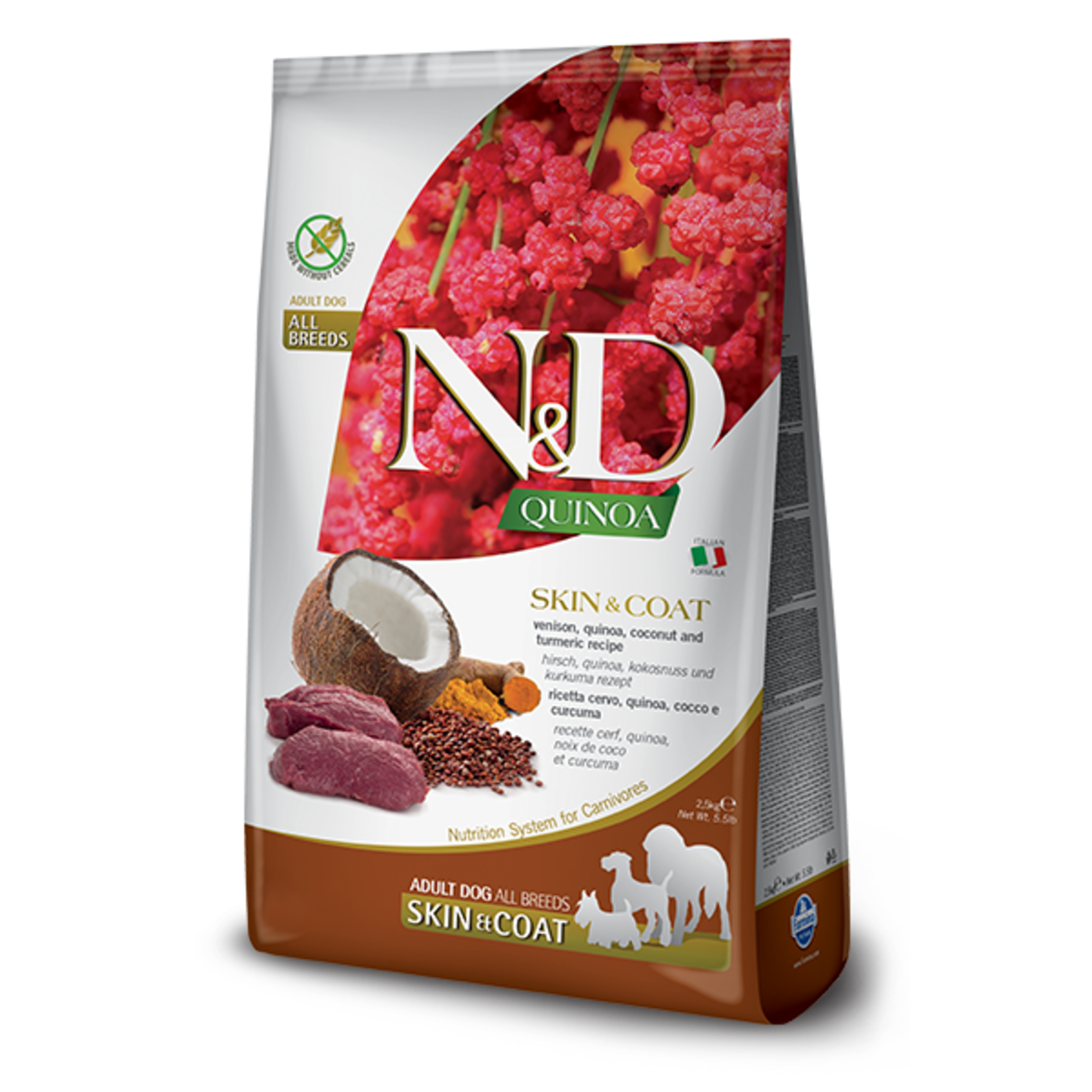 Farmina Farmina N&D Dog Quinoa Skin & Coat Venison 15.4lb
