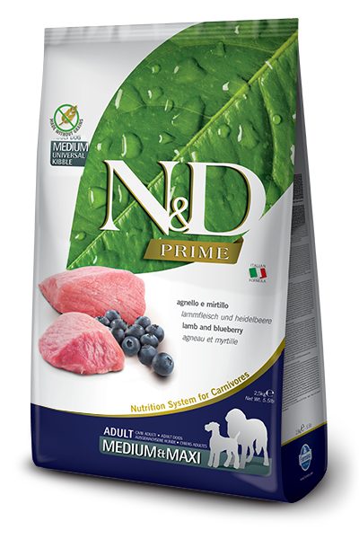 Buy Farmina Dry Food - N&D Prime Cat Lamb & Blueberry Adult at