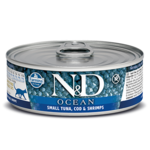 Farmina Farmina N&D Cat Ocean Tuna Cod & Shrimp Can 2.8oz 24ct