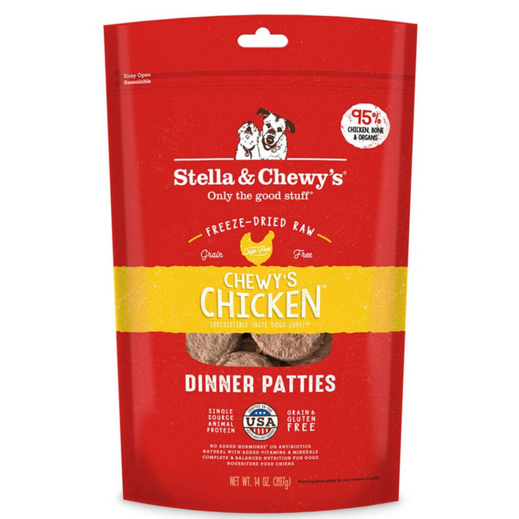 Stella and Chewy's Stella & Chewy's Freeze Dried Dinner Patties Chicken 14oz