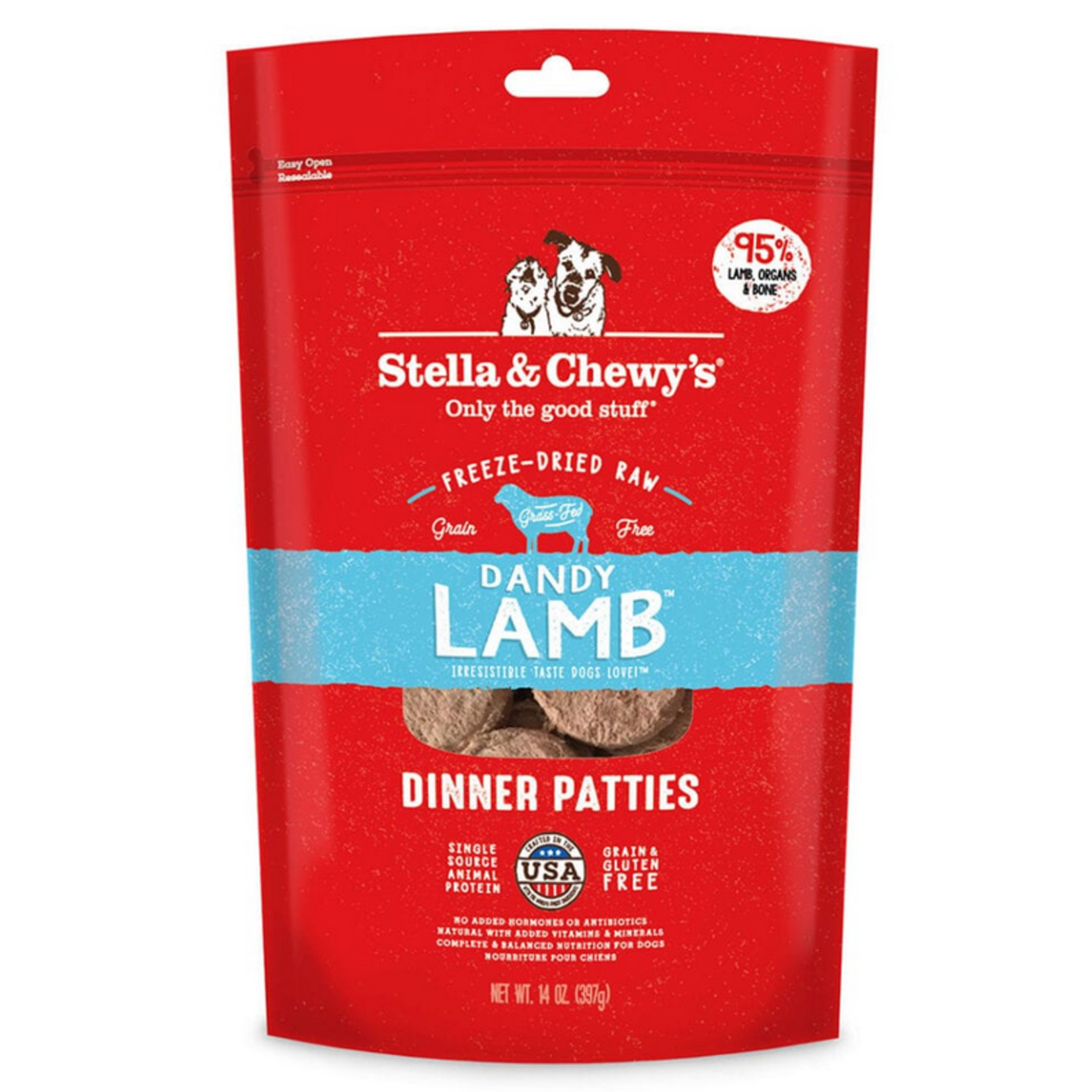 Stella and Chewy's Stella & Chewys Freeze Dried Dandy Lamb Dinner 14oz