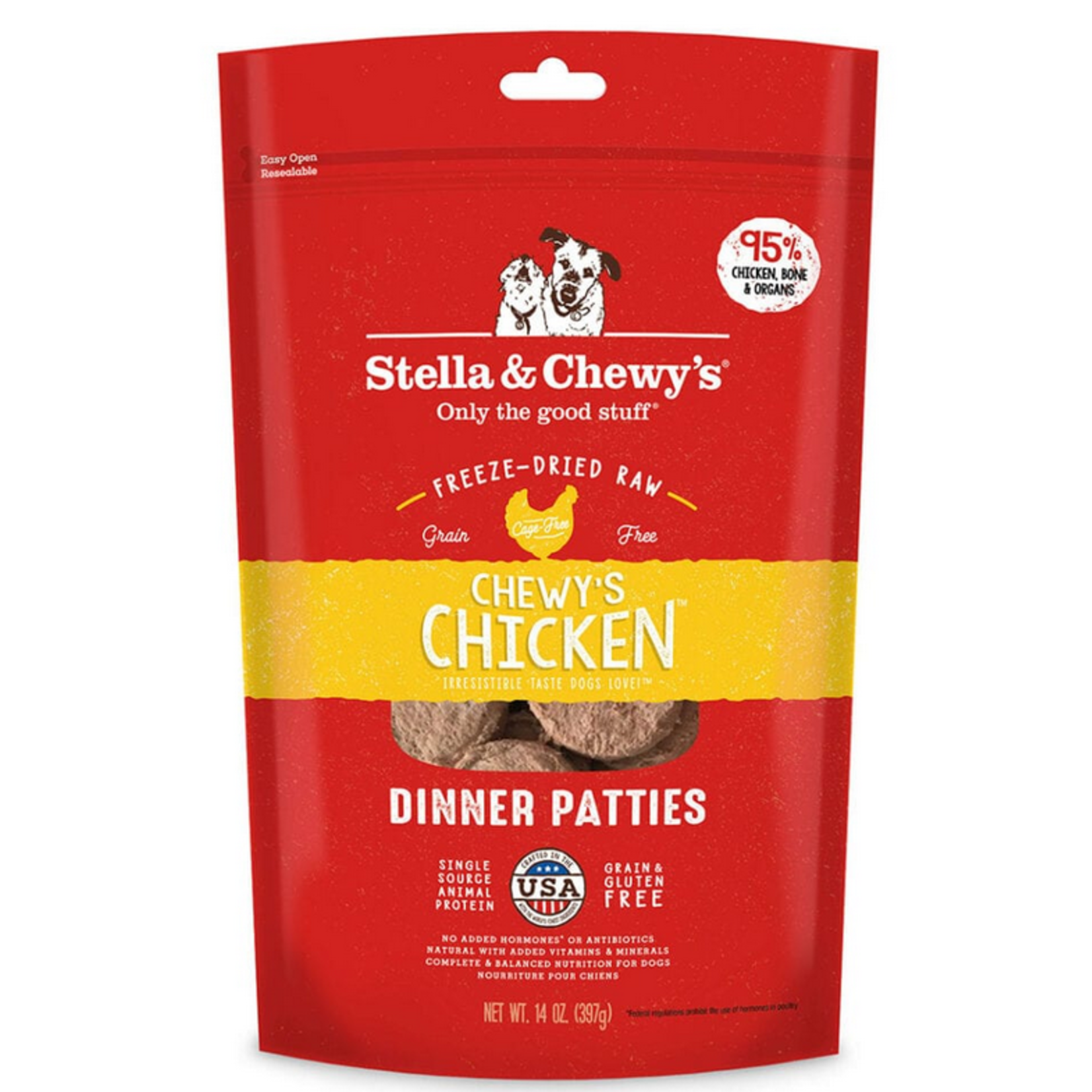 Stella and Chewy's Stella & Chewy's Freeze Dried Dinner Patties Chicken 25oz