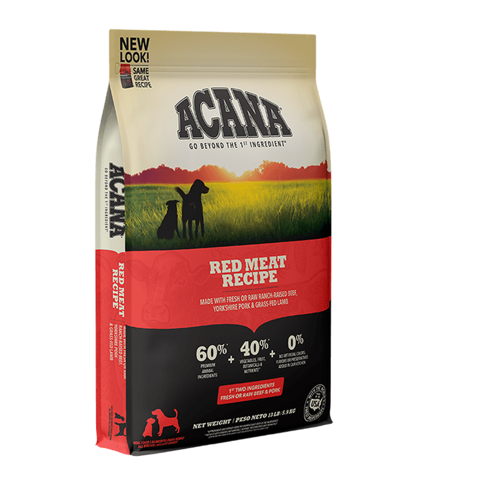 Acana ACA Acana Heritage Red Meat 25lb