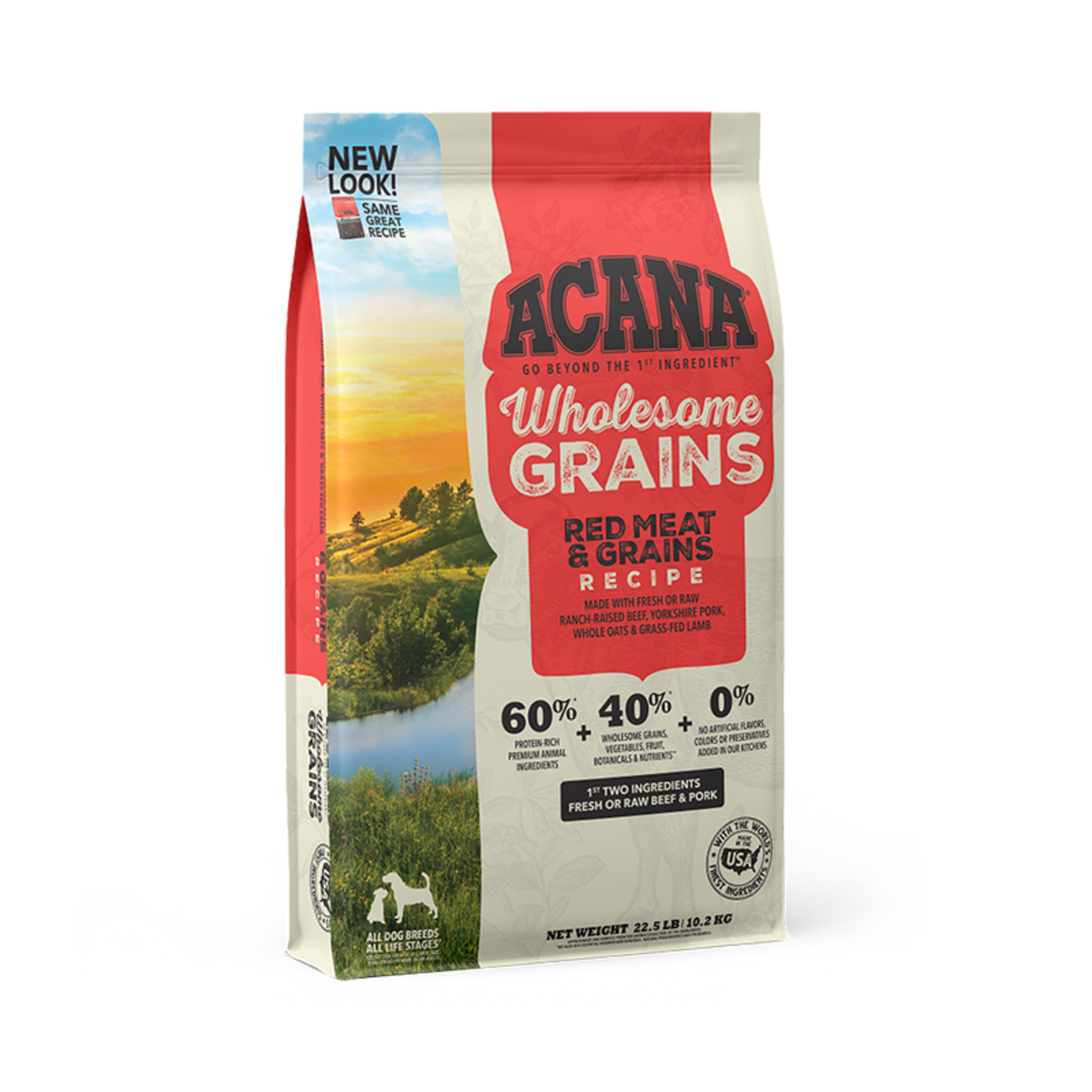 Acana Acana Wholesome Grain Red Meat  22.5lb