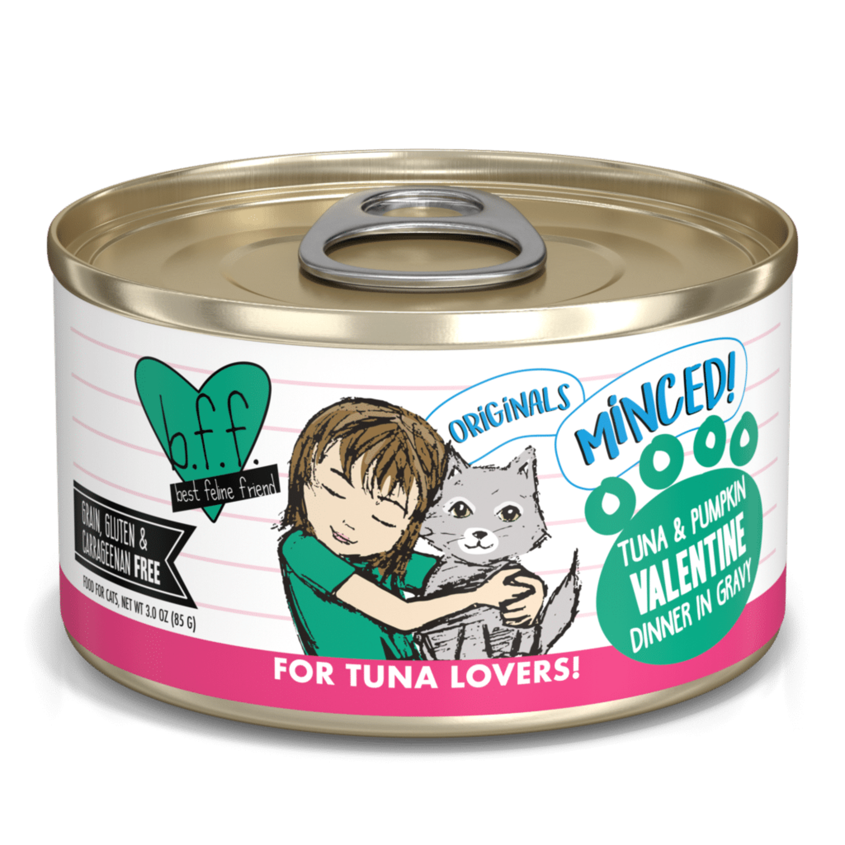 BFF Weruva BFF Can Tuna & Pumpkin Valentine 5oz 12/cs