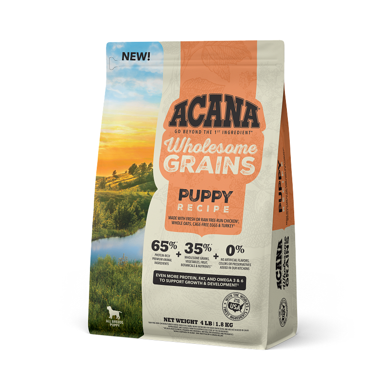ACANA Puppy Recipe 11.4キロ ACANA Puppy Grain-Free Dry Dog Food, 25-lb bag - Chewy.com