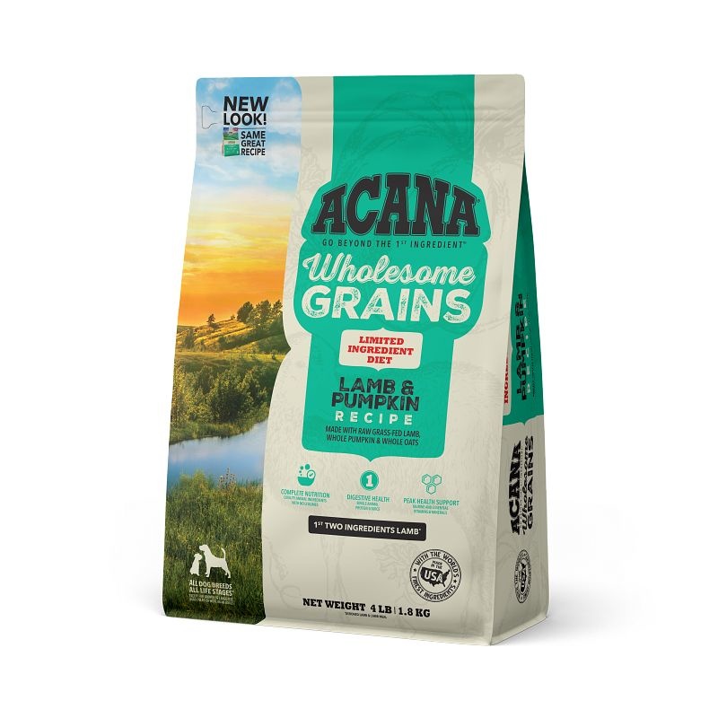 Acana Wholesome Grains Limited Ingredient Diet Lamb & Pumpkin Recipe