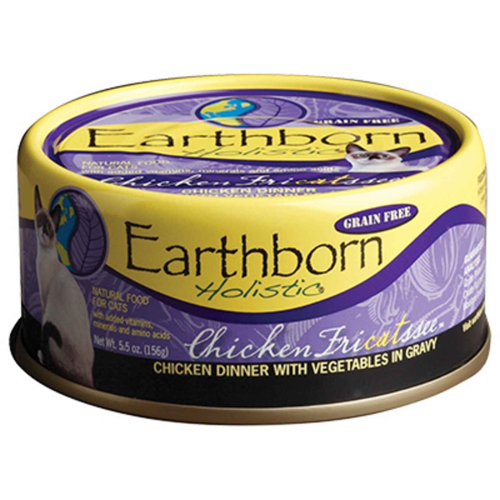 Earthborn Holistic Earthborn Chicken Fricatssee Can Cat 5.5oz