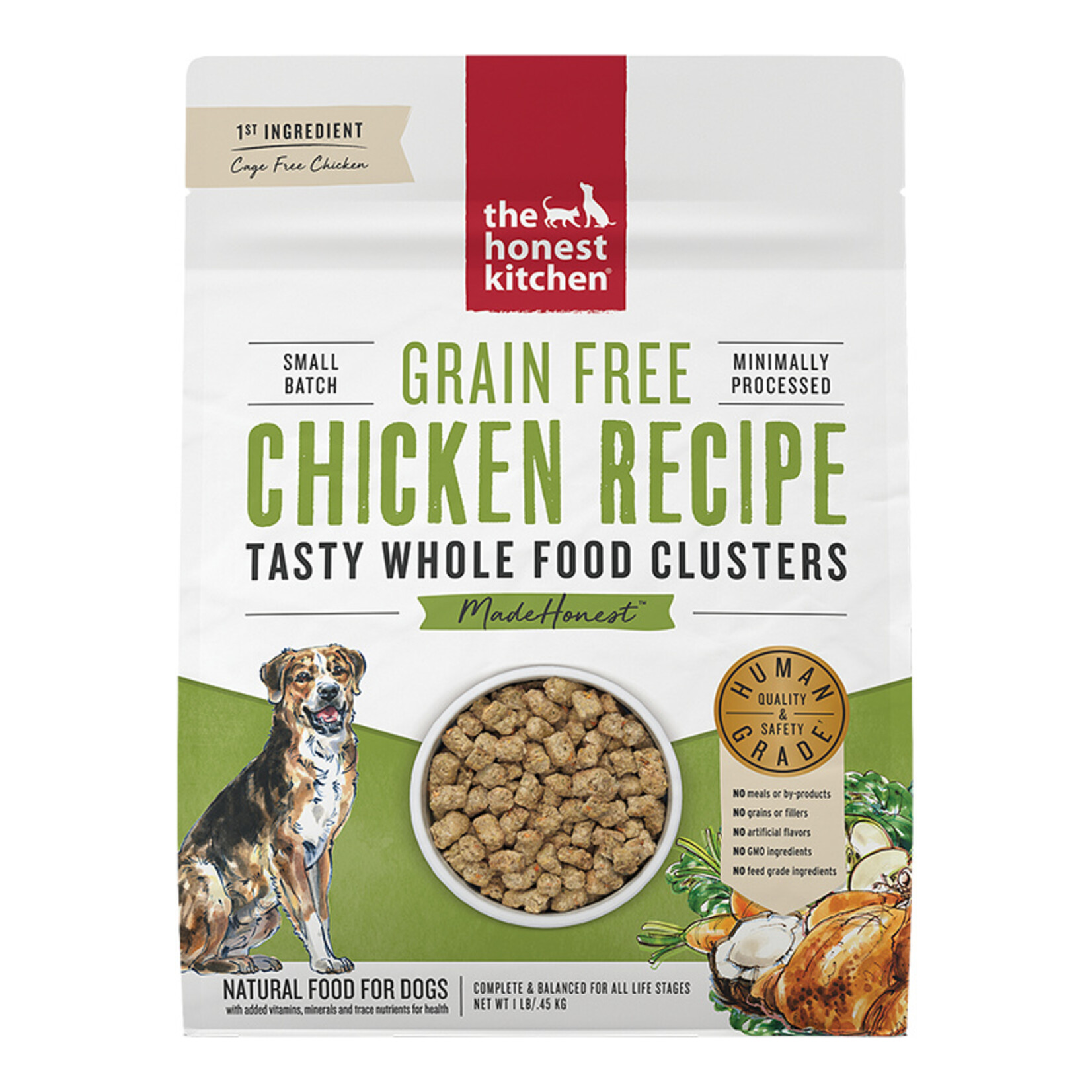 Honest Kitchen Honest Kitchen Clusters Grain Free Chicken 1lb