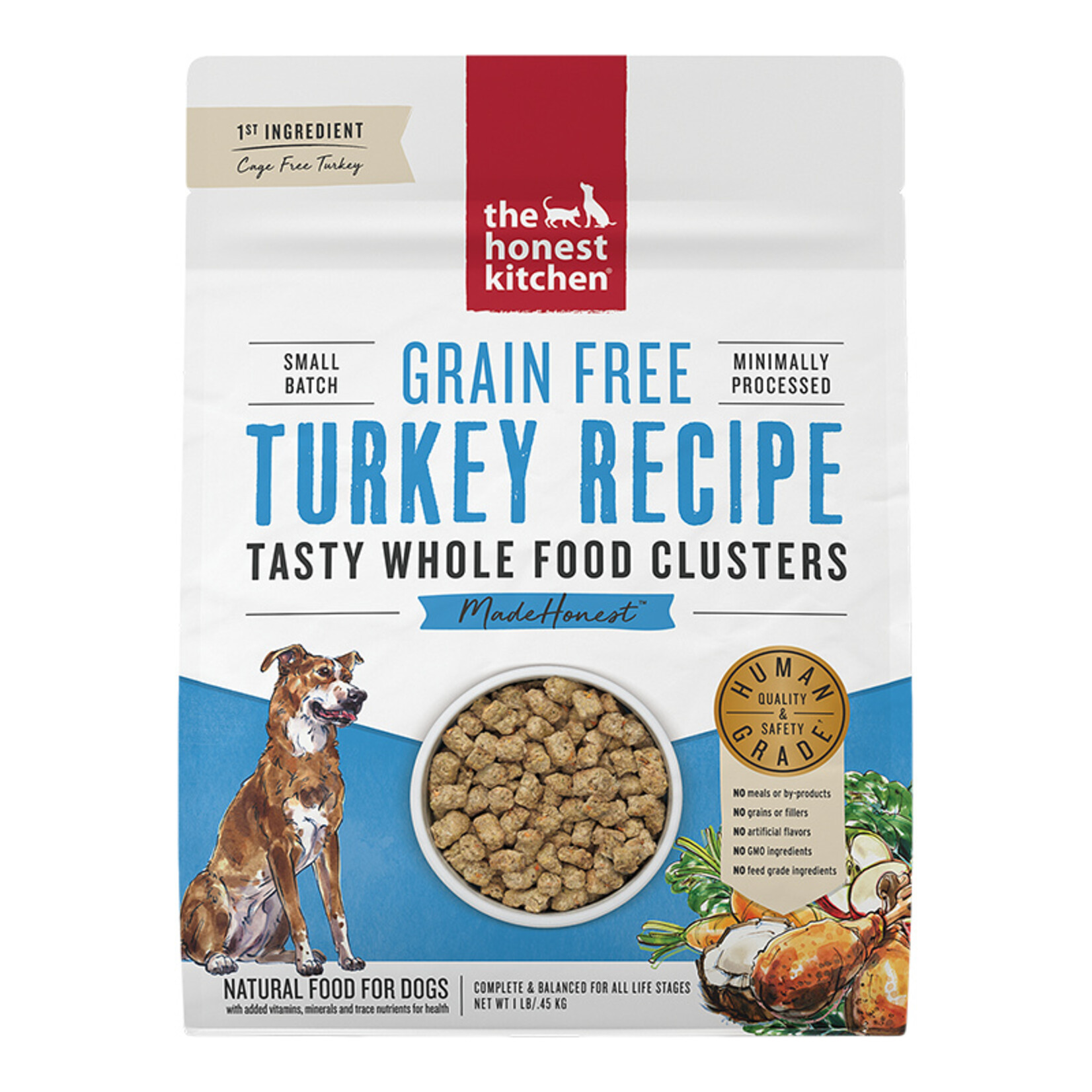 Honest Kitchen Honest Kitchen Clusters Grain Free Turkey 1lb