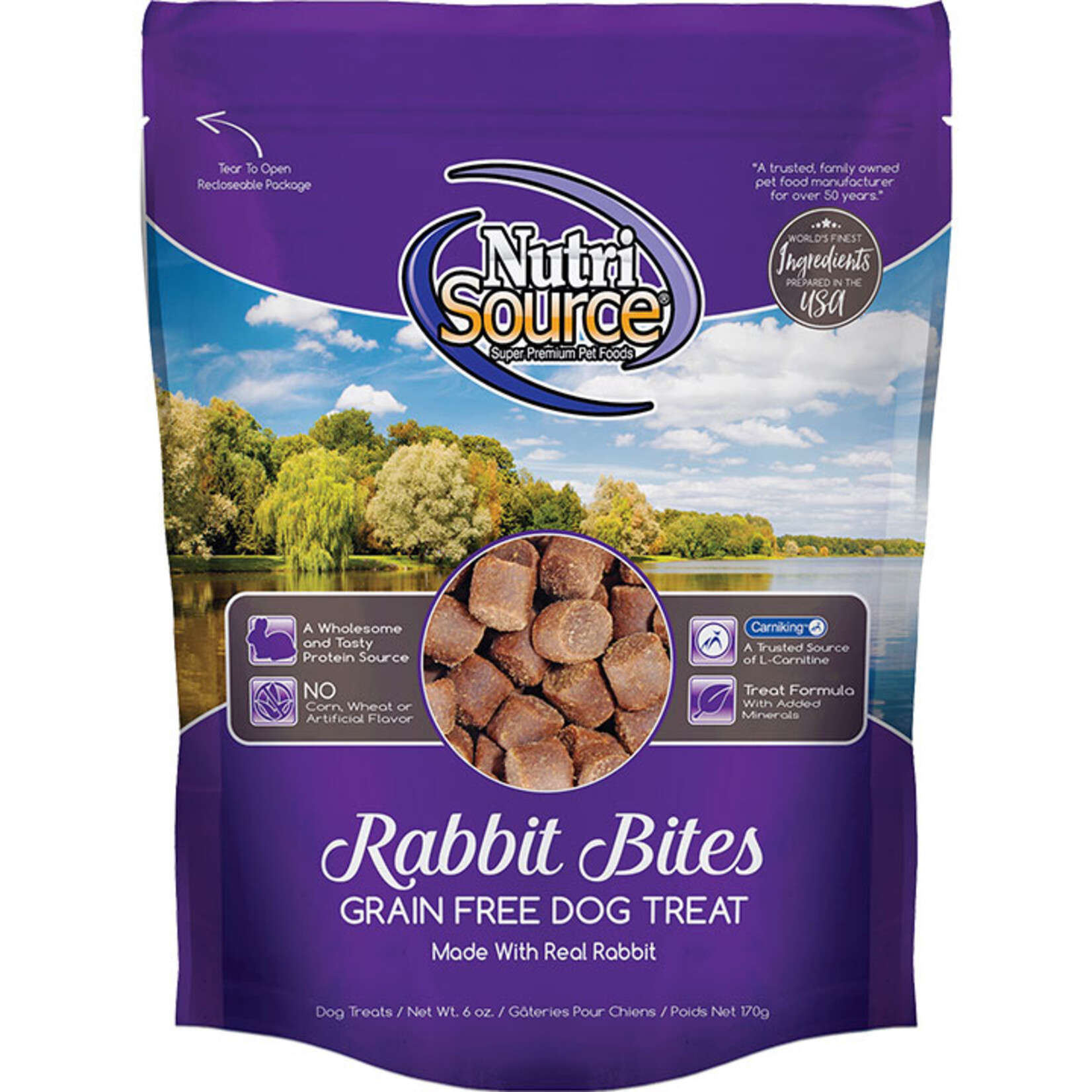 NutriSource Nutri Source Grain Free Rabbit Bites 6oz